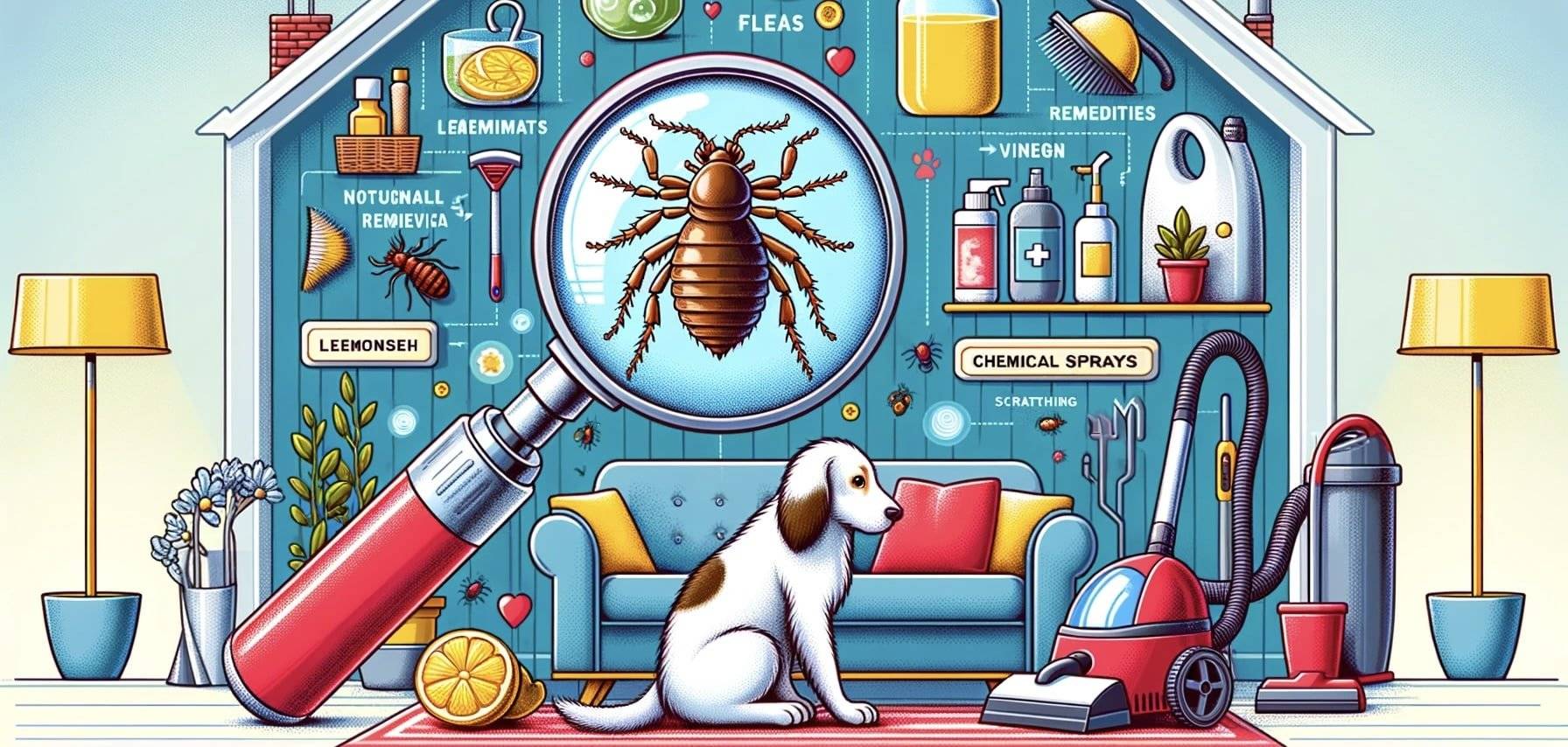 How do you get rid of fleas in your house fast